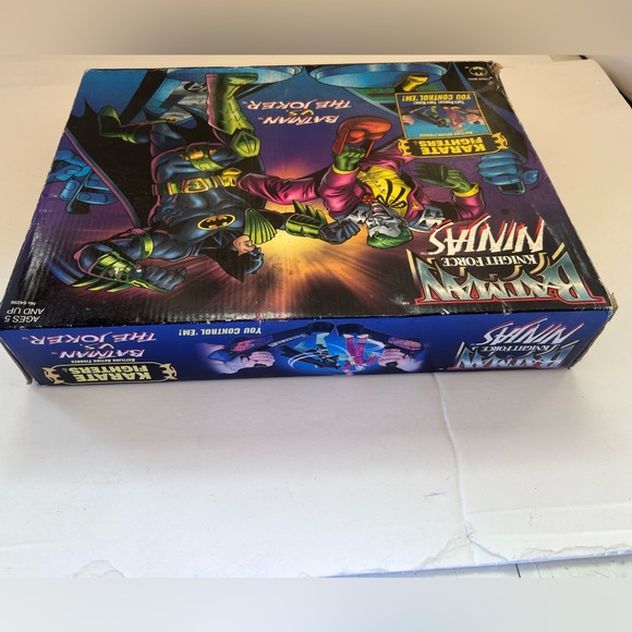 SOLD - VTG 1998 Kenner Batman Knight Force Ninjas Karate Fighters - In Box! - Picture 14 of 16